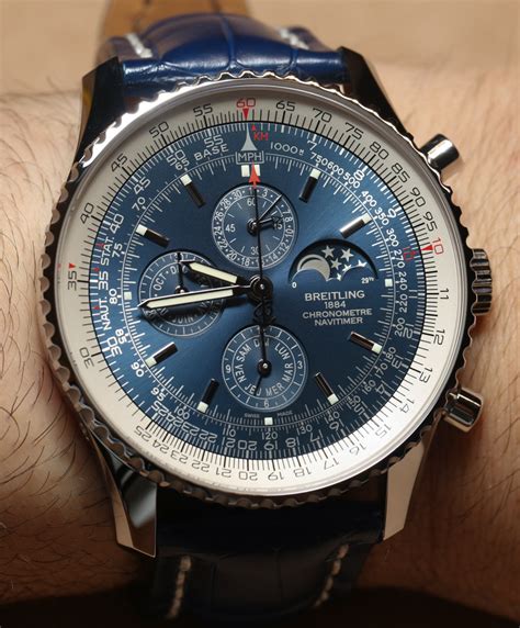 blue breitling navitimer|Breitling Navitimer bezel.